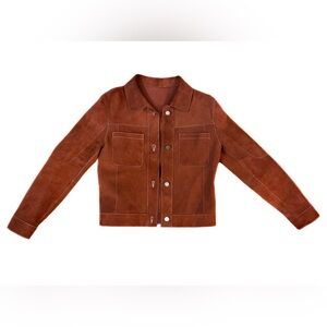 Suede Trucker Jacket